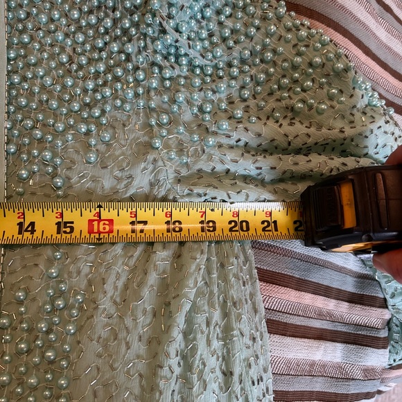 Judith Ann Creations Spectacular  Beaded Dress Size S 100% Silk Vintage NWT - Picture 11 of 11